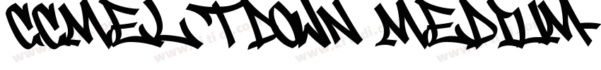 CCMeltdown Medium字体转换 CCMeltdown Medium字体转换